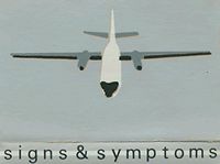 Cover illustration of the Signs & Symptoms audio cassette, summer 1980 SS audio cassette, front