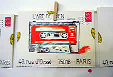 mailed cassette