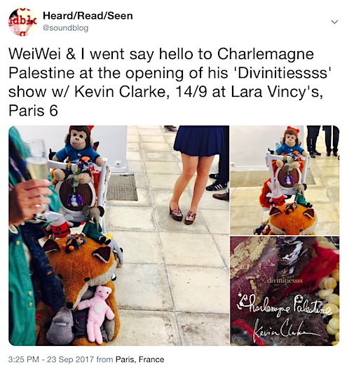 charlemagne palestine