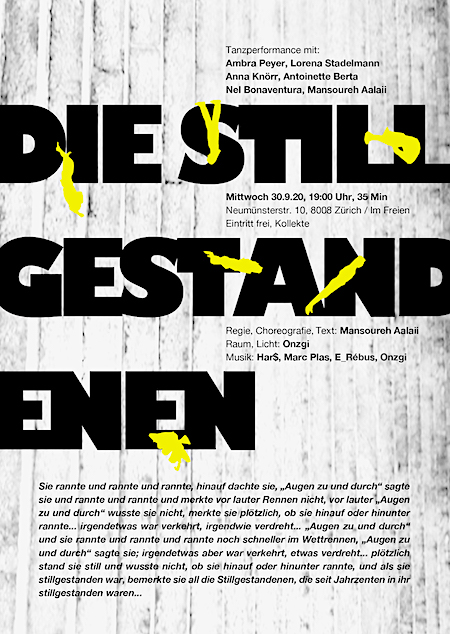 flyer Stillgestandenen