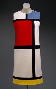 YSL mondrian dress