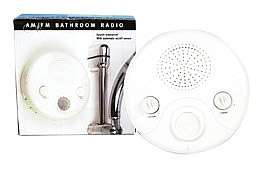 bathroom radio