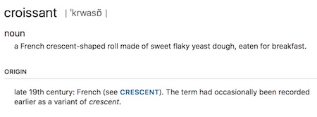 croissant