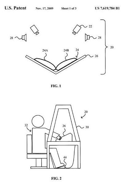 Google scanner's patent