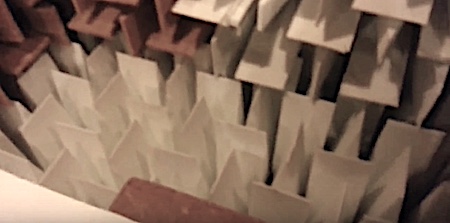 IRCAM, anechoic chamber (detail)