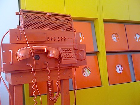 telefoon rood