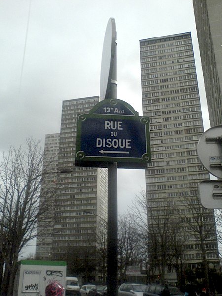 rue du disque