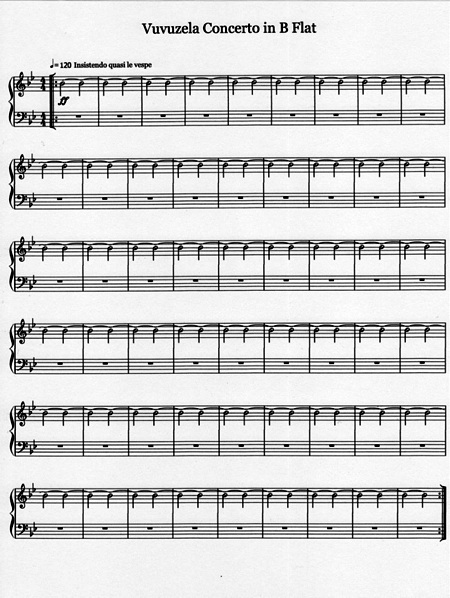 vuvuzela score